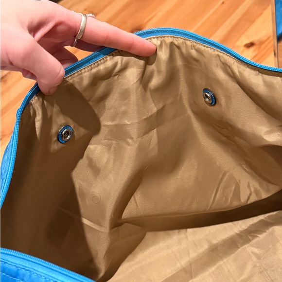 Coach Getaway Signature Nylon Weekender Bag Set -Bright Blue - Picture 13 of 16